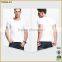 Hot sale Men's short sleeve slim fit gym t shirts softextile cotton solid color t shirts
