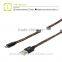 Walnut Micro Leather Cable for Samsung/smart Phone/Android Phone