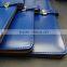 laser logo blue pu diary covers a4