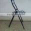 Home Furniture Metal Folding Chair With PVC Cushion Seat and Back