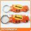 wholesale top selling 3D soft pvc car keychain