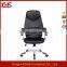 low-back black leather wheels pull buckle management office chairs