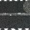 High density indoor rubber mats with sparkle safety surface