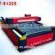 GY-1325 stable and effictive Laser cutting for clothing,leather ,advertisment industry