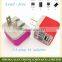 Hottest selling universal US folding plug micro USB wall charger 5V 1A travel wall charger adapter for Samsung for iPhone