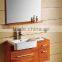 2016 Wood Grain Fancy Wash Basin Bathroom Vanities Cabinet With Mirror