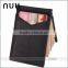 Guangzhou new arrival product custom size competitive price ostrich genuine leather money clip metal wallet