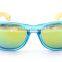 mirror polarized lenses plastic bamboo sunglasses/cheap bamboo sunglasses