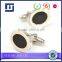 Black honeycomb grateful dead magnetic cufflinks