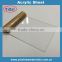 High quality clear plexiglass acrylic sheet 4mm