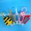1oz PET clear silicone hand alcohol gel bottle, 30ml empty hand alcohol gel bottle packaging