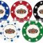 11.5g cosmetics Casino poker chip flowers numbered board game cheap poker chips