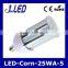 New waterproof high quality IP64 led corn bulb light 25W