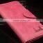 fashion colorful genuine leather purses with customized logo for women