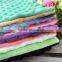 MOQ 50pcs Fashion Design Luxurious Security Minky Green Orange Microfiber Pillow Case