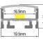 NEW!price competitive slim profile and easy install ceiling aluminum led profile for ceiling lamp