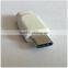 2015 hot selling colorful and useful USB 3.1 type-c male to micro female adapter