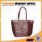paper straw shopping beach bag