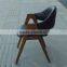 Retro Antique Metal with PU leather Cushion Accent Chair