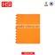 Middle size cover school notebook