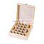 Wooden essential oil box essential oil bottle storage boxes wooden essential oil gift box