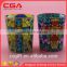 Dongguan factory produce colorful hand-made glass candle holders for christmas decoration