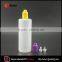 wholesale 180ml PE plastic dropper bottle with childproof and tamper evident cap for e juice