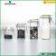 A set glass jar 50ml 60ml 100ml high quality glass storage jar with flip top cap