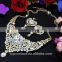 2016 lastest design big fashion wedding jewelry sets for women