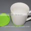 340ml gift mugs with silicone lid and silicone bottom