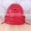 2014 newest red soft backpack leisure backpack jean sports backpack