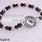  Website Fashion Jewelry Wholesale Snap Button Charm Stretch Crystal Bracelet Bangle