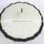 Lady Umbrella Different Color Long Handle Serging Pagoda Umbrella Pagoda Parasol With Lace Edge