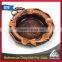 Personalized custom shape antique copper 3D cigar ashtray