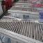 Gravity roller conveyors line for carton conveying