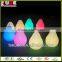 led pear light/led portable color changing table lamps