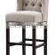 Cheap Solid Wood Bar Stool Price YC7038