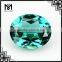 Nanosital #25 Green nano crystal glass stone for silver jewelry