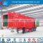 3 axle trailer Van truck