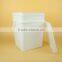 Square Buckets with Lid, Rectangular Plastic Pail for Paint, 18 Liter Square Plastic Barrels