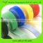 Continuous Length Black Hook and Loop Ties Wrap Rolls