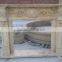 popular electricity burning fireplace stone carvin