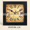 2016 MDF Design Square Wood Wall Clock (10SF03BL-217)