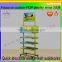 new brand beverage promotion display showcase metal wire rack stand