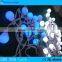 RGB pixel ball light DC12V string hanging DMX bulb light 80mm
