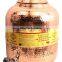 IndianArtVilla Handmade Pure Copper 13 Liter Water Pot Storage Water Tank With Tap Kitchen Home Good Health Benefits Yoga