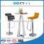 TB metal bar furniture stool set with stable footrest