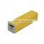 solid color square shaped mobile power bank 2000mah