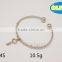 Olivia 2015 Fashion 304 Stainless steel bracelet bangle jewelry Lucky Key Dollar or Lucky Bird