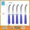 Plastic handle cheese knife blade